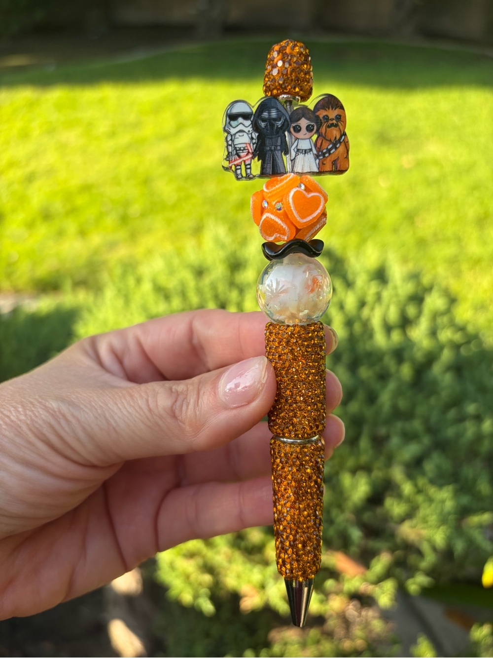 Bedazzled acrylic Star Wars Pen